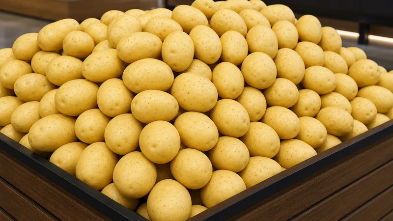 Exposição comercial de Batata Inglesa