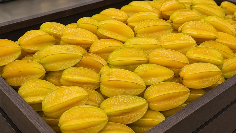 Exposição comercial de Carambola